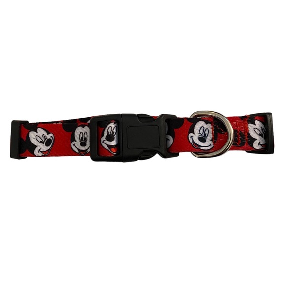 DISNEY Red Mickey Mouse Dog Collar Size: M 12.9” - 20.5” - Picture 3 of 6